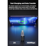 Usb C/Lightning To Micro Usb Adapter, Type C To Lightning Converter, Usb C To Mini Usb Connector (8 Pack)