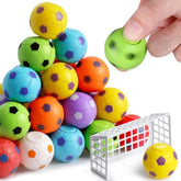 32Pcs Soccer Fidget Spinners With Goal Frame, Soccer Game Set For Kids Party Favors, Stress Relief Toys, For Birthday Classroom Prizes, Goodie Bag Stuffers