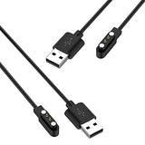 2-Pack Chargers Compatible for Nerunsa P66D/Popglory P66 P95/ZOSKVEE P95 Smart Watch Charger, Magnetic Charger 3.3ft Charging Cable for GloryFit P66D