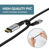Usb C To Hdmi Cable 50 Ft, 4K@60Hz Hdr, Double Chips Gold-Plated High-Speed Us