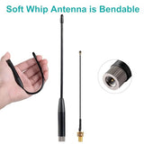 915Mhz Antenna 10Dbi Gain Long Range Soft Whip Antenna For Meshtastic And Lora Devices,Omni Sma Male 2 Pack,Black