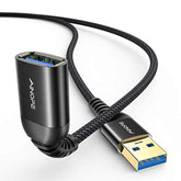 2 Pack Usb 3.0 Extension Cable Type A Male To Female Extension Cord 6.6Ft Dura