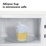 Good Grips 3 Piece Squeeze & Pour Silicone Measuring Cup Set, Blue