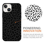 2 Pack For Iphone 13/Iphone 14 6,1'' Cheetah Print Cases, Cute Luxury Leopard Print Pattern Design Cases For Women Men Girls, Fashion Retro Shockproof Anti Scratch Protection Silicone Soft Tpu Cover