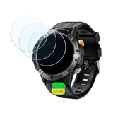 Screen Protector Compatible For Dekelife Ak57 Smart Watch 1.52" (3Pack) Tempered Glass Film Compatible For Jdcrsj, Bvlrksc S66 Smart Watch