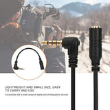 Trs To Trrs Converter Adapter Cable, Trs To Trrs Adapter, Male Female 3.5Mm Earphone Headphone Microphone Converter Adapter Cable Line For Smartphone