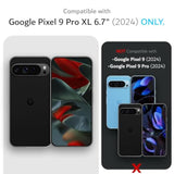 Pixel 9 Pro XL MergeGrip Case, Military Grade, Dual Layer Shockproof - Green Lily