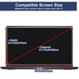 2PCS 17.3 Inch Laptop Screen Protector (382x215mm)