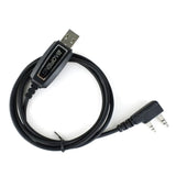 BAOFENG USB Programming Cable CH340 Chip Compatible Two Way Radio (UV-5R/5RA/5RE/, UV-5X3, UV-82, BF-F8HP, BF-888S, BF-F8+, GM-15PRO, H777 UV82HP, BF-f8hp, BF-f9 v2+, gt-3tp, etc)