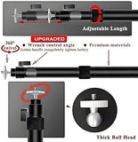 Upgraded Projector Mount, Better Fixed Projector Ceiling Mount Projectors Wall Mounts with Extendable Length 14-24 in / 37-62 cm 360° Adjustable