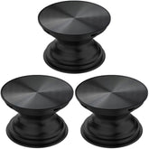 3 Pack Aluminum Alloy Cd Pattern Expandible Collapsible Mobile Phone Grip Stand Holder For Smartphone Tablet Cell Phone Accessory - Black