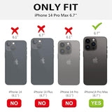 For Iphone 14 Pro Max Case, Soft Silicone Gel Rubber Bumper Microfiber Lining Hard Back Shockproof Protective Phone Cover For Iphone 14 Pro Max 6.7", Hot Pink