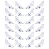 Plastic Mini Cinderella Princess Inspired Slipper High Heel Shoe Party Decoration For Weddings, Birthday Party, Table Serving, Candy & Other Event Favors (8)