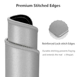 Us Military Mouse Pad 9.5"X 7.9", Reinforced Stitched Edges, Cool American Flag Patriotic Eagle Gold Anchor, Durable Anti-Slip Gaming & Office Desk Mat