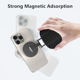 Magnetic Phone Stand, Magsafe Iphone Stand Holder For Desk With 360° Rotating Metal Base, Foldable Cell Phone Stand Compatible With Iphone 16 15 14 13 12 Pro Max And Magsafe Case