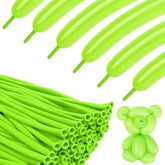 260 Balloons - Light Green? Long Balloons For Tying Balloon Arch, 100Pcs Twisting Balloon For Animal Modeling & Birthday Party Decorations