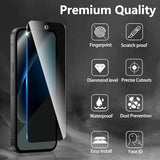 2+2 Pack Privacy Screen Protector Designed for Google Pixel 10a With 2 Pack Camera Lens Protector,Full Coverage Anti-Spy Tempered Glass Film,9H