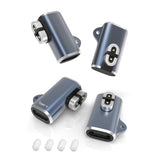 4Pack Usb-C Adapter For Shokz Headphones Magnetic Usb-C Charging Cable Adapter Compatible With Aftershokz Aeropex(As800)/Opencomm(Asc100Sg)/Shokz Openrun Pro(S810)/Openrun