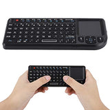 2.4Ghz Touchpad Keyboard,A8 Mini Rechargeable Ultra-Thin Mini Usb Backlit Keyboard With Ir Light For Htpc For /4 For 360 And One(Qwerty Keypad)