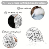 100pcs White & Silver Balloon Garland Kit β Winter Wonderland Wedding, Prom and Party Decor