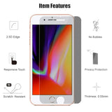 3 Pack Privacy Screen Protector For Iphone 7 Plus/Iphone 8 Plus (5.5") Anti Spy Private Tempered Glass