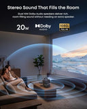 Anker Nebula P1I Portable Projector With Wifi And Bluetooth By , Flippable Design, 1080P Fhd, 380 Ansi Lumens, Auto Focus/Keystone, All-Glass Lens, Built-In Speaker