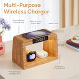 Wireless Charger Station For Samsung, Fast Charging Station With Led Light For Samsunglandroid Phone. Wireless Phone Charger Station Only For Samsung Watch