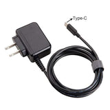 5V 2A Usb C Wall Charger With Us Adapter For Samsung Galaxy S8, S8 Plus, Note 8, Lg G5, G6, Htc 10, Nexus 6P, 5X And Other Type-C 5V Supported Device (Black)