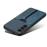 Case For Samsung Galaxy S25 Fe, Pu Leather Wallet Case With Credit Card Slot Holder Ultra Slim Protector Case For Samsung Galaxy S25 Fe 5G (Blue)