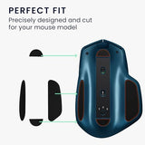 Mouse Feet Replacement Compatible With Logitech Mx Master 2S Computer Mouse Skates Sticker - Black