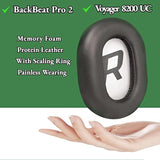 Backbeat Pro 2 Ear Pads Replacement Ear Cushions Compatible With Plantronics Backbeat Pro 2/Voyager 8200 Uc Headphones Earpads Ear Cups Parts (Brown)