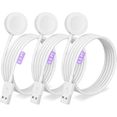 3Pack Upgraded For Apple Watch Charger Fast Charging Compatible With Iwatch Charger Magnetic Gift Travel Essentials For Iwatch Series 10/9/8/7/6/Se/Se2/5/4/3/2, Ultra-3.3Ft, White