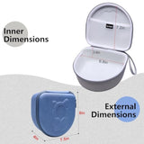 Kids Headphones Case Compatible With Iclever Bth13 / Hs01 / Hs20 And Riwbox Ct-7 / Ct-7S / Cf9 And Onitoo B90 Cat Ear Kids Headphones, Khaki (Case Only)