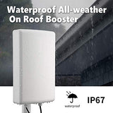 11Dbi High Gain 4G Lte 5G Waterproof Dual Polarized Mimo Antenna With Dual 5 Meter Cable Sma/Ts9 Connector For Netgear Nighthawk M6/M6 Pro, M5/Mr5100, M1/Mr1100, Mifi Mobile Hotspot Router,