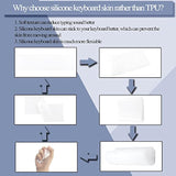 Silicone Keyboard Cover for Apple Magic Keyboard with Numeric Keypad MQ052LL/A