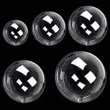 Bobo Balloons Kit 50Pcs - Arch Kit, Clear Decor For Birthdays, Weddings, Baby Showers, Durable Tpu - Party Decorations, Bulk Set (8/11/18/20/24-Inch)