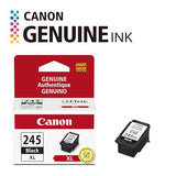 Pg-245 Xl Genuine Black Ink Cartridge, Compatible With Ip2820, Mg2420/2924/2920/3020/2522/2525, Mx492, Ts3120/302/302A/202/202A/4520/3320