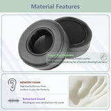 Prime Replacement Earpads Compatible With Philips Shb3060 Shl5000 Shl5001 Shl5002 Shl5003 Shl5010 Headphones Ear Pads Cushion(Protein Leather/Memory Foam)