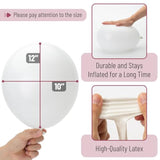 - Balloons, 12 Inch, 54 Pack, White, Party Balloons