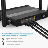 Cat6 Ethernet Patch Cable 0.5Ft,High Speed Internet Network Cable Lan Patch Ca