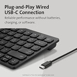 Kensington Compact USB-C Keyboard for iPad, Mac OS, Windows, Chromebooks (K755