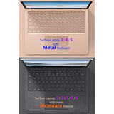 mCover Case Compatible for 13.5" Microsoft Surface Laptop (5/4 / 3/2 / 1) with Alcantara Keyboard ONLY (NOT Compatible with Surface Book and Tablet) - Black