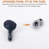 Memory Foam Tips Compatible With Nothing Ear/Ear (A) / Cmf Buds/Buds Pro & Pro 2 - Gray