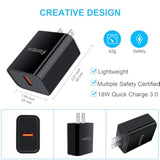 Adaptive Fast Charger For Samsung Galaxy S25 S24 S23 S22 S22+ S22 Ultra S21 S20 Fe S20+ S10 S9 A21 A51 A71 A11 A10E A16 A15 A56 Note 20 Ultra, 18W Quick Charge Wall Charger Type C Fast Charging Cable