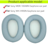 Replacement Ear Pads Compatible With Sony Mdr-100Abn-H800 H900N Headphones.Made Of Soft Protein Leather And Memory Foam, Replacement Ear Pads For Repair Accessories (Moon Blue)