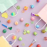 Bouncy Balls - 100-Pack, 1.25 In (32 Mm), Multicolor - Bulk Bouncy Balls For Kids Ages 4+, Rubber Party Favors & Prizes