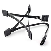 Ide To Sata Power Cable Ide Large 4 Pin To Pc Server Hard Drive 15 Pin Sata Po