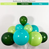 138 Pcs Video Game Balloon Arch Kit Green & Blue Pixel, TNT Cube for Gamer Party