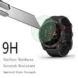 Watch Screen Protector (3+1Pack) Compatible For Garmin Epix Gen 2, Tempered Glass Film Anti-Scratch High Definition Full Coverage And Soft Tpu Protective Case, D39Mm