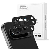 (2 Pack) Camera Lens Protector Compatible For Google Pixel 9 Pro Xl, Protector De Cámera Premium Metal And Glass Precise Camera Cutouts High Definition Anti-Scratch (Black)